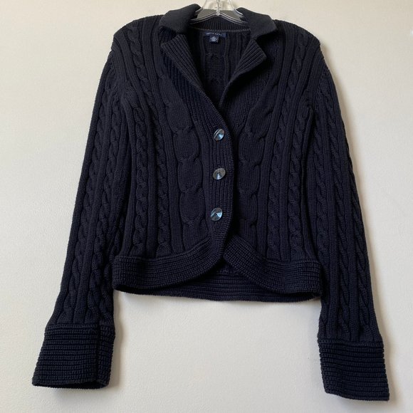 Tommy Hilfiger Cable knit Swoop Cardigan - Picture 5 of 6